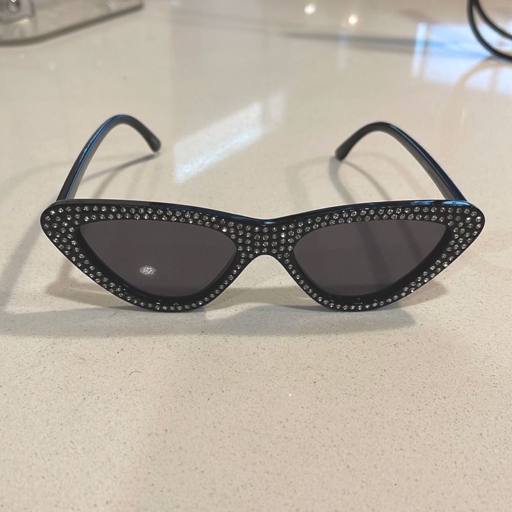 Fashion Bling Cat Eye Sunglasses